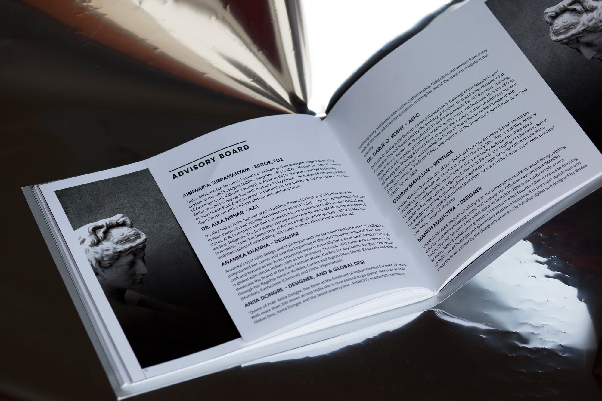 Lakmé Fashion Week brochure design