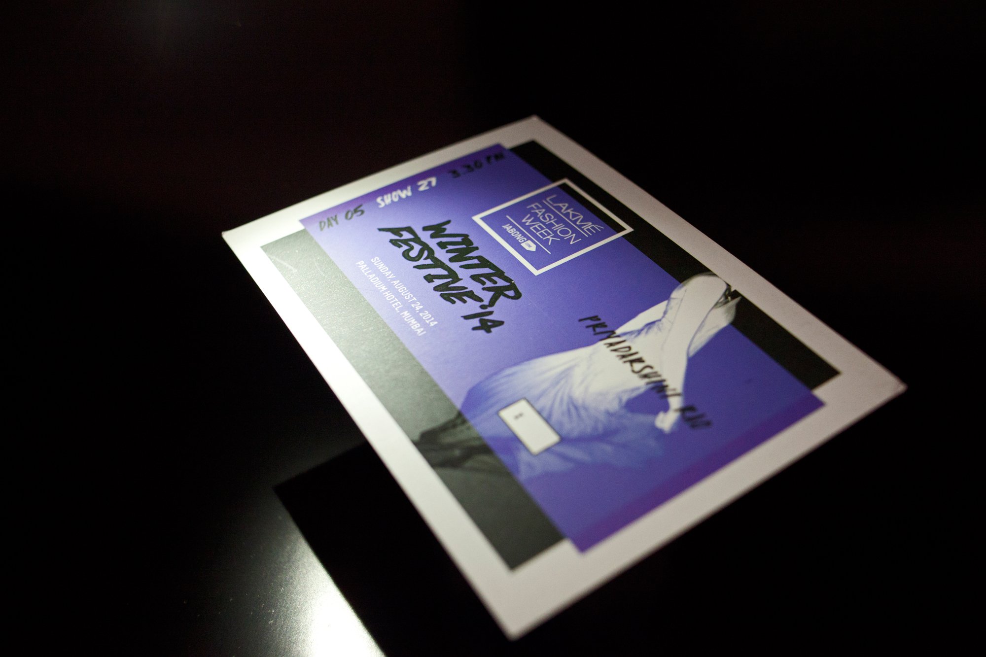 Lakmé Fashion Week Winter 2014 branding