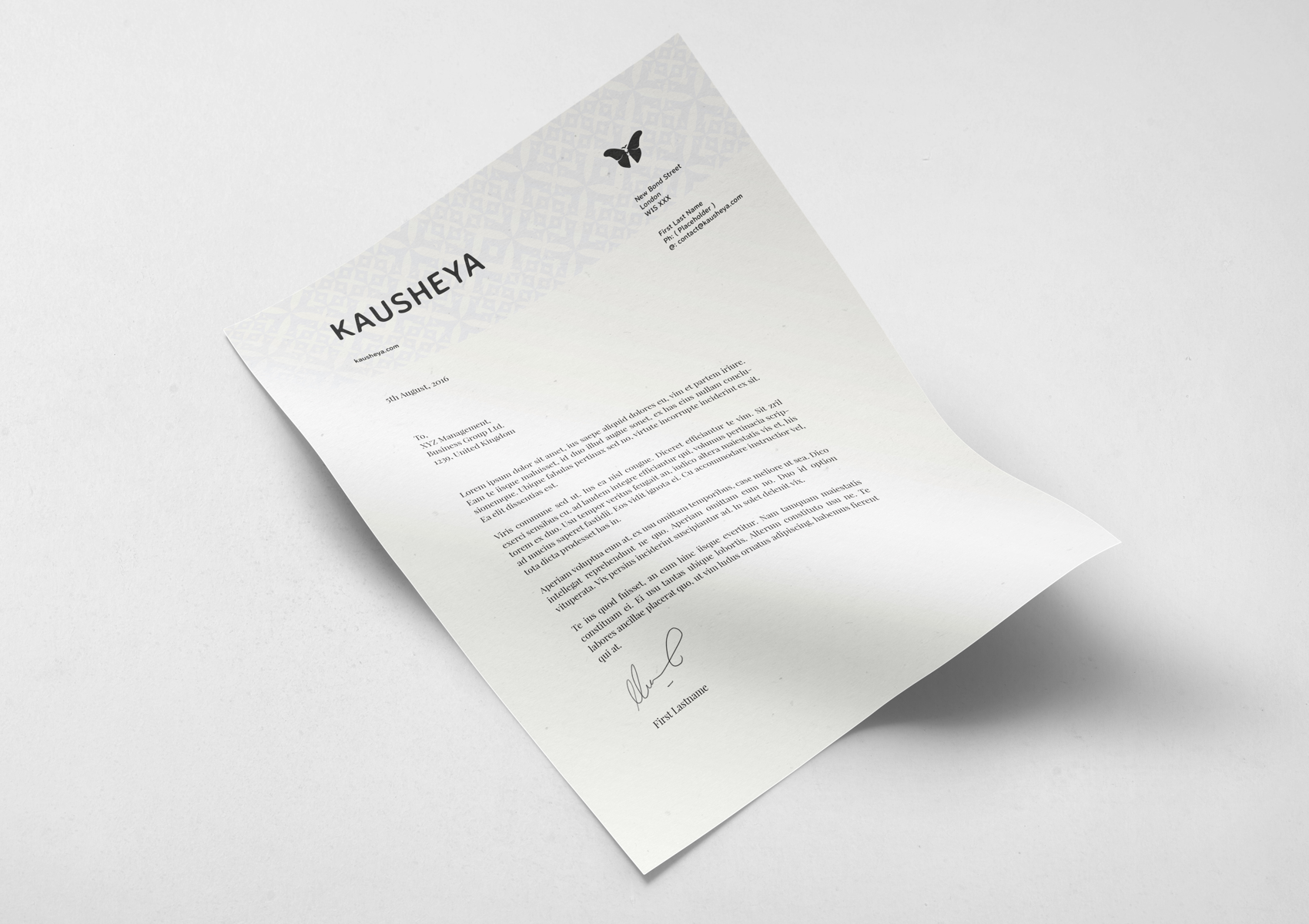 Kausheya Silks brand applications