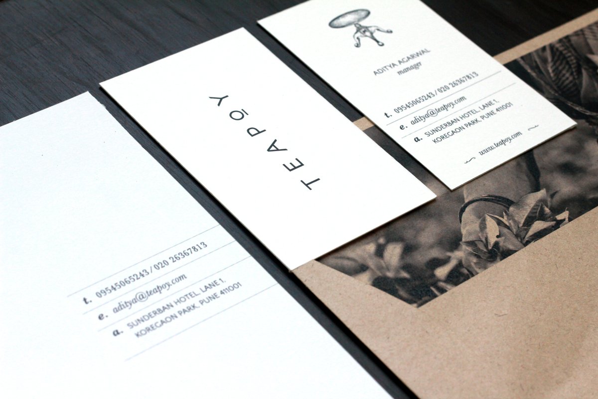 Teapoy brand identity elements