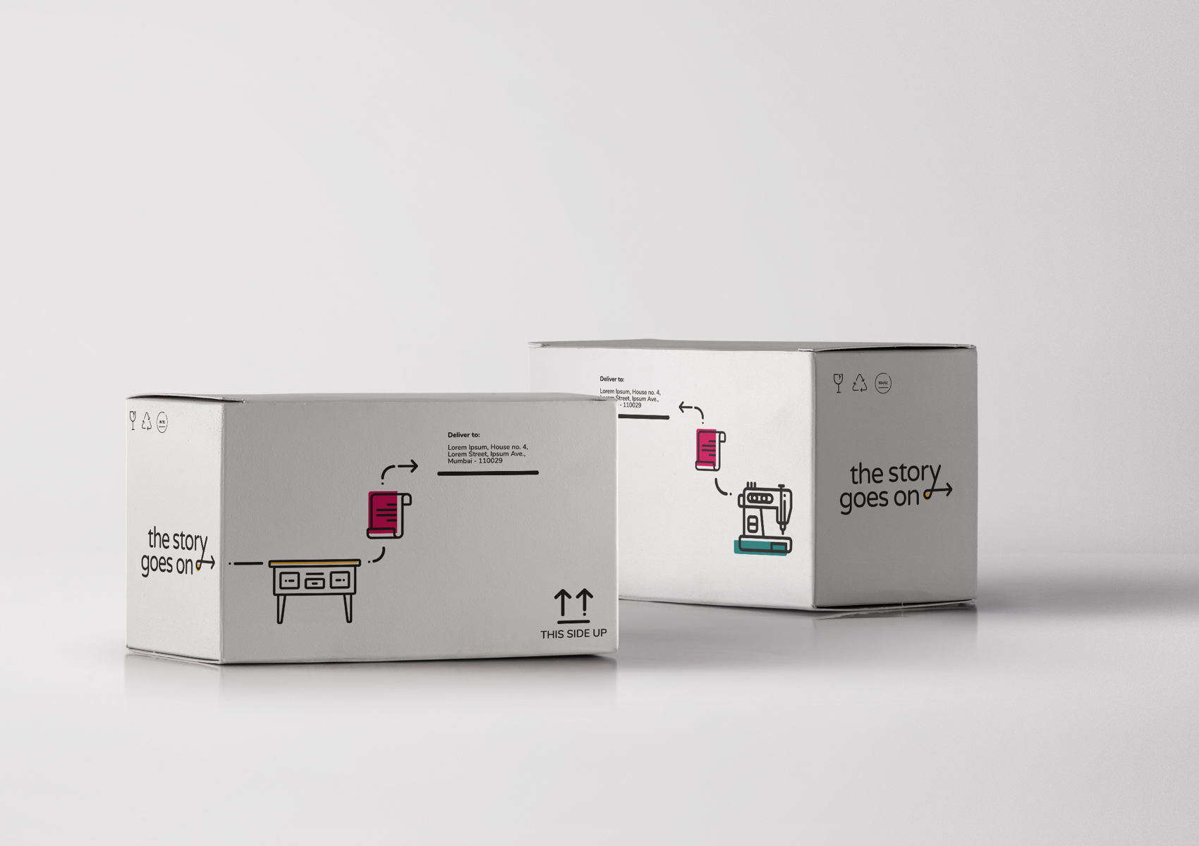 The Story Goes On stationery